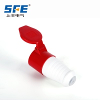 Prise/Connecteur/Prise de courant industrielle monophasée/triphasée SFE Série SF IP44 16A/32A 220-415V 6H 2P+E/3P+E/3P+N+E 3 broches/4 broches/5 broches