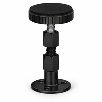 Nouveau stabilisateur de lit de style chinois BT2-5 noir avec tête de lit renforcée, dispositif anti-vibration et anti-bruit pour dortoirs
