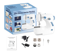 FHSM-268 Mini machine à coudre électrique, idéale pour les enfants et les débutants