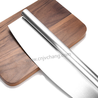 Edelstahl Pizzas ch neider Cordierite Pizza Stein Holzgriff Pizza Peel Set Quadratische Ofen werkzeuge in Box Verpackung