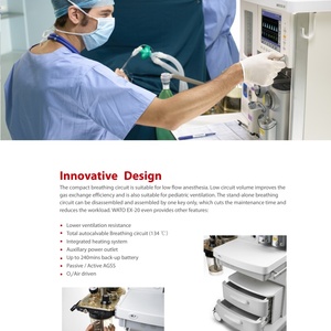 Máquina de Anestesia de Alta Gama Mindray WATO EX-20 para UCI y Emergencias en Hospitales y Clínicas - Product Image 6