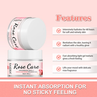 Vente en gros de crème hydratante pour le visage à la rose Gel hydratant et nourrissant Produit de soin de la peau Crème hydratante pour le visage Marque privée
