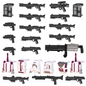 Blocs WM Space Wars Clone Trooper Droids AT-RT Minifigs Ensembles de blocs de construction Jouets pour enfants WM6127 6128 6126 - Product Image 5