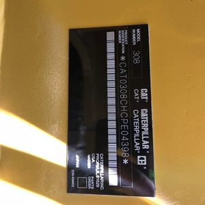 Rups Kat 308 Hot Selling Japan Hydraulische Rups 8ton Graafmachine Rups Kat 308 Gebruikte Kat Graafmachine - Product Image 5