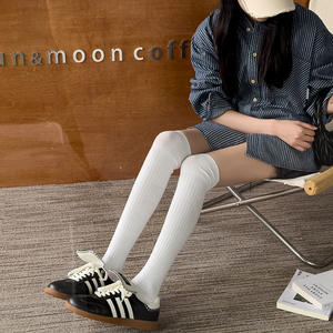 Medias largas hasta la rodilla para <span class=keywords><strong>mujer</strong></span>, transpirables, <span class=keywords><strong>de</strong></span> algodón, para otoño/invierno, color blanco <span class=keywords><strong>Hulk</strong></span>, novedad 2025 - Product Image 2