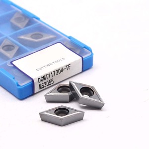 DL dcmt11t304 CNC Lathe Cermet phay chèn cứng hợp kim carbide chèn cho thép không gỉ tùy chỉnh OEM đóng hộp chèn - Product Image 1