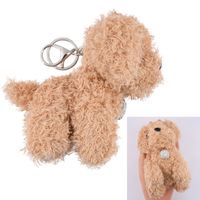 2025 Venta caliente de lujo lindo dibujos animados suave muñeco de peluche juguetes llavero 3D llavero Accesorios