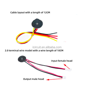 3.7v5v12v Interruptor táctil de partición de alta potencia atenuación infinita LED Módulo de inducción de Interruptor táctil capacitivo - Product Image 5
