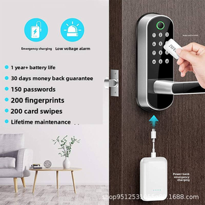 Cerradura Inteligente para Puerta con Cerrojo, con Ttlock Tuya Wifi, Entrada sin Llave con Huella Dactilar Biométrica, con Tarjeta RFID y Contraseña para el Hogar - Product Image 2