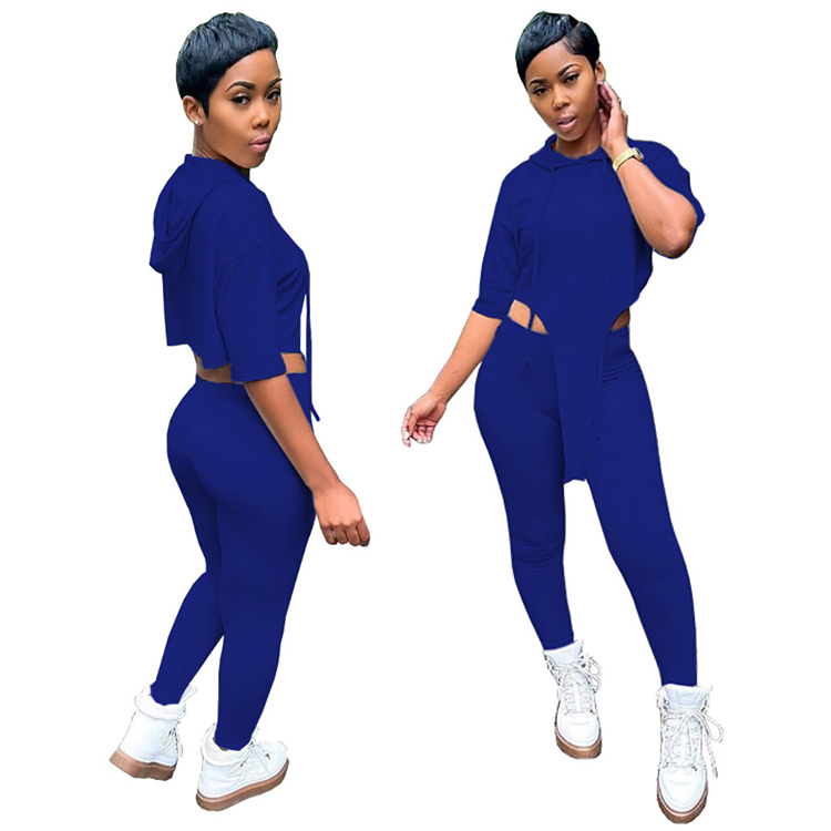 Factory Wholesale Hot Selling Women Clothes Summer Lady Outfit 2 Piece Set · image 5
