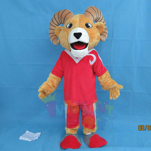 Costume de chèvre et de <span class=keywords><strong>mouton</strong></span> <span class=keywords><strong>adulte</strong></span> de haute qualité certifié CE pour les costumes d'agneau et d'alpaga de mascotte de publicité d'événement - Product Image 3