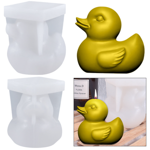 Muffa sveglia del Silicone della candela di forma dell'anatra per la muffa di fabbricazione della candela di DIY - Product Image 6