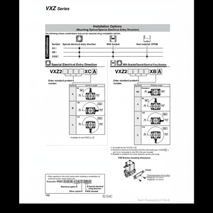 Électrovanne pneumatique SMC VXZ2B2FZ2KXB Produit de vannes de commande - Product Image 1