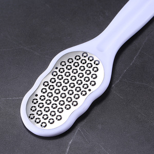 Stainless steel corrosion-resistant foot file, foot scrubber, callus remover, foot scraper, heel trimmer, pumice stone - Product Image 2