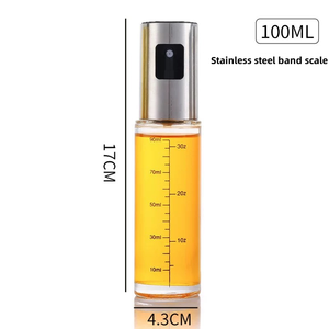 Vente en gros de flacon pulvérisateur à presse de cuisine flacon pulvérisateur d'huile <span class=keywords><strong>comestible</strong></span> de 100 ml flacon pulvérisateur d'huile haute pression domestique de 100 ml - Product Image 3