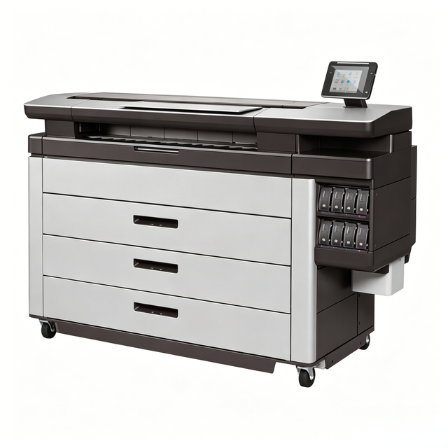 For HP XL8000 1200dpi 40" Max Paper Size 30 A1/min Black Print Speed USB Interface 4-Color Pigment Inks