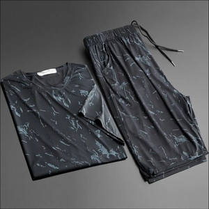 Ropa Deportiva Juvenil 2025, Chaleco Deportivo Térmico para Hombre, Traje Deportivo para Correr por la Mañana, Baloncesto, Camiseta de Manga Corta de Verano, Estilo Punk - Product Image 2