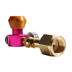 Adaptateur de recharge de cylindre de Co2 rose à connexion rapide avec kit de jauge W21.8-14 connecteur CGA320 - Product Image 5