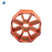 Conduite alvéolée en PVC multi-voies pour le passage de câbles à fibres optiques enterrés sous les tunnels de traversée autoroutière