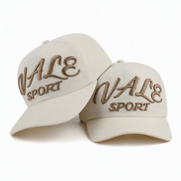 Casquette de baseball unisexe brodée sur mesure OEM, 6 panneaux, en nylon, taille ajustable, qualité supérieure, non structurée, pour le sport