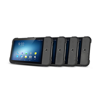 Chainway 8 pulgadas Android 9,0 tableta Industrial PDA de mano con UHF RFID y escáner de código de barras 2D para aplicaciones de almacén