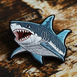 Patchs personnalisés brodés avec logo de chapeau personnalisé Patchs de broderie fer à repasser sur crochet et boucle pour vêtements - Product Image 6