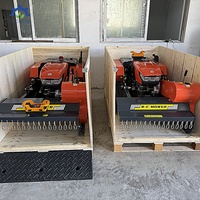 Robot tondeuse multifonction à télécommande 15,5 CV pour usage agricole et forestier