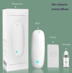 <span class=keywords><strong>Mini</strong></span> Kabelloser Kunststoff-Aroma-Diffusor Luftbefeuchter Luftreiniger Duftverteiler 55ml Kapazität 20-80m³ Reichweite 1 Jahr Garantie - Product Image 5