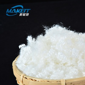 7D Hollow Conjugated Polyester Staple Flame Retardant <strong>Fiber</strong> <strong>PP</strong> cotton Filling for Pillow Pets - Product Image 1