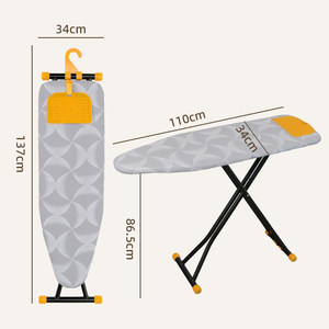 Planche <span class=keywords><strong>à</strong></span> <span class=keywords><strong>repasser</strong></span> pliable en métal durable de haute qualité, grande taille, <span class=keywords><strong>table</strong></span> <span class=keywords><strong>à</strong></span> <span class=keywords><strong>repasser</strong></span> pour la maison avec crochet de suspension pour buanderie - Product Image 6