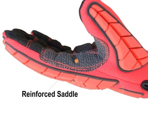 PRI TPR Protezione Impatto guanti da lavoro guanti heavy duty per il fitness meccanico di gomma di sicurezza guanti da lavoro - Product Image 4