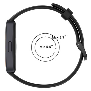 Nouveau bracelet de montre intelligente avec boucle noire 10 couleurs pour <span class=keywords><strong>Huawei</strong></span> <span class=keywords><strong>Honor</strong></span> <span class=keywords><strong>Band</strong></span> <span class=keywords><strong>8</strong></span> et autres appareils - Product Image 5