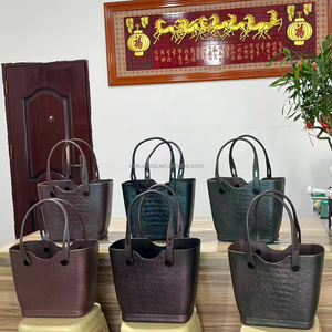 <span class=keywords><strong>2026</strong></span>新款高品质复古EVA鳄鱼纹手提渐变水桶包大容量男女手提包 - Product Image 3