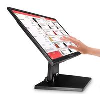 Pantalla táctil de 15-17-19-21,5 pulgadas plegable para un toque sólido mejorado para el sistema POS de restaurantes y equipos de publicidad