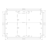 Boîtier de jonction étanche IP65, boîtier électrique résistant aux intempéries 290*210*95mm CHBR10