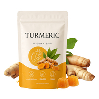Gummies au Curcuma OEM ODM Fabricant de Marque Privée Complément Alimentaire Fonctionnel en Gummies avec Extrait de Poivre Noir