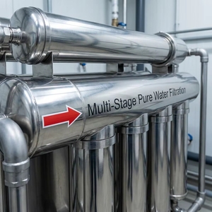 Linea di Produzione Automatica per Imbottigliamento Acqua 3 in 1 con Sistema di Soffiaggio, Etichettatura e Confezionamento - Product Image 2