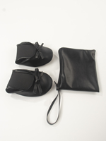 Chaussures de danse décontractées, douces et confortables avec iris classique, pliables et à enfiler
