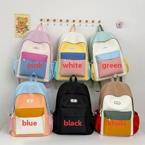 <span class=keywords><strong>Zaino</strong></span> Unisex per Bambini Impermeabile Moda Primavera 2026, Design a Righe Durevole in Tessuto Oxford, Chiusura con Cerniera in Nylon, Alta Capacità - Product Image 4