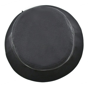 หมวกเล่นเซิร์ฟผ้าโพลีเอสเตอร์รีไซเคิลได้สีดำดีไซน์ใหม่2025พร้อมสายรัดปรับได้ - Product Image 5