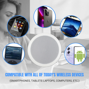 Loa trần Bluetooth LY801 5 inch, dùng cho phòng tắm, nhà bếp, hệ thống nhạc nền gia đình, hệ thống âm thanh PA chủ động BS - Product Image 4