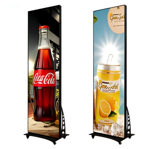 Afficheur LED P2.5 GOB HD à double pliage, affichage numérique intérieur, signalisation publicitaire, animation prise en charge, écran LED portable couleur pleine. - Product Image 1