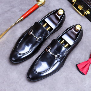 Fall new style matte leather men's casual <b>shoes</b>, men's British trend single <b>shoes</b>, suede leather <b>shoes</b> for men - Product Image 4