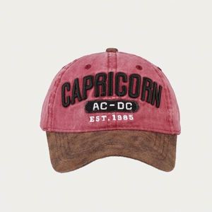 Casquette de baseball sportive personnalisée brodée, deux tons, coton lavé, unisexe - Product Image 3