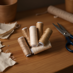 Filo da cucito Ilan 40S/2 Confezione da 6 pezzi Colori naturali per artigianato e cucito - Product Image 3