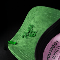 Gorras Exodo New G5 de Calidad, Gorra de 5 Paneles de Pana, Bordado Personalizado con Logotipo de Pedrería, Forro de Satén, Estilo Hip Hop, Moda de Verano