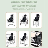 Technologie-Fabrik Großhandel Elektrisches Massagekissen mit 8 Massagebällen für Rücken, Taille, Nacken und Körper mit Fernbedienung, Vibration und Wärmefunktion