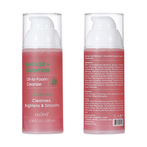 Nettoyant Visage Personnalisé en Gros au Rétinoïde et Céramide, Affine les Pores, Lisse la Texture, Sans Parabène, <span class=keywords><strong>pour</strong></span> Peaux Sensibles - Product Image 1