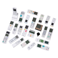 Télécommande universelle pour climatiseur K-1038E, code fixe, en plastique, portée 100m, fonction minuterie, affichage numérique LED