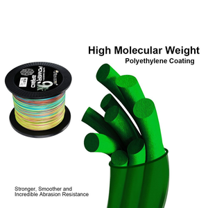 Línea de Pesca Trenzada de PE 9X Resistente, 100m 300m 500m, para Pesca en Mar, Arroyo, Lago y Río, Venta al Por Mayor - Product Image 5
